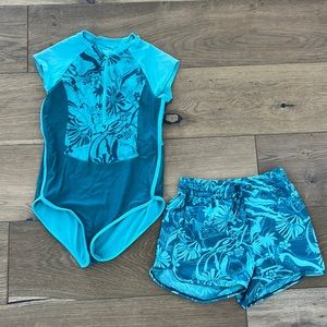 Athleta Girl Swim Set -Large